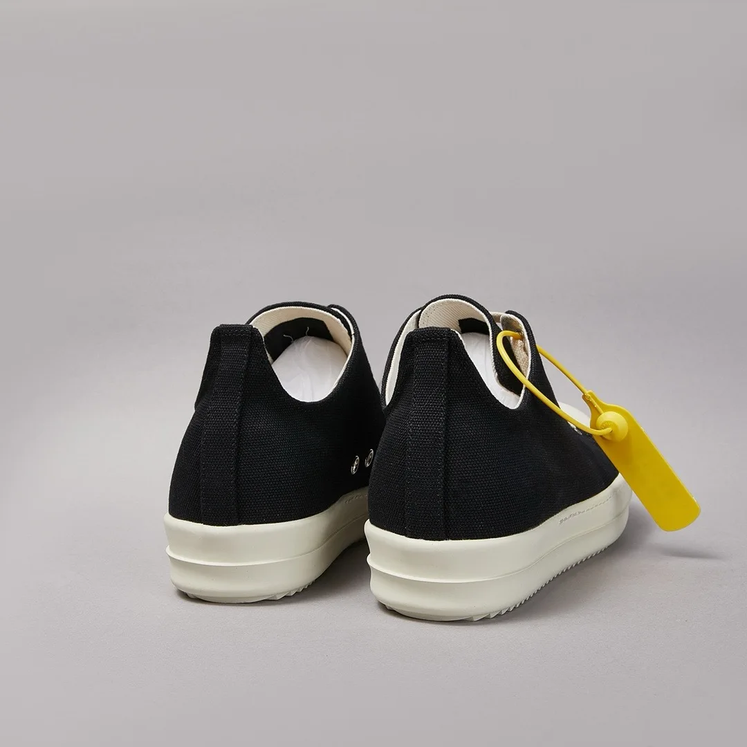 Fashion Sneakers Ricks Outdoor Luxury Canvas Low Top Owens Party Men Women Casual Shoes