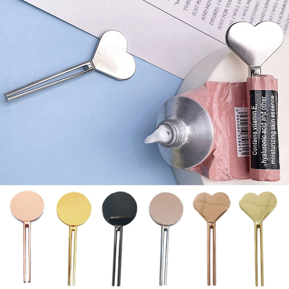 

Bathroom Accessories Extruder Zinc Alloy Manual Toothpaste Paint Cleanser Lazy Squeeze Toothpaste Key Roller Set Tube Squeezer