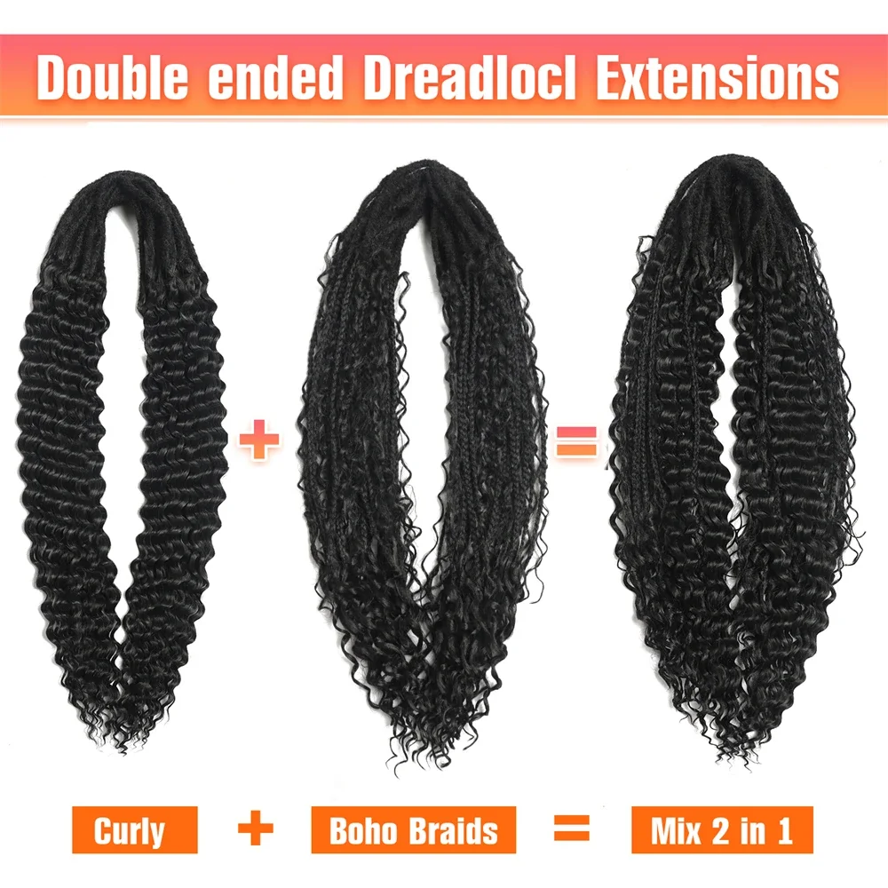 Рисунок 5 - Вьющиеся плетеные волосы Бохо волнистые