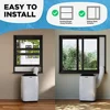 Portable AC Unit 14000 BTU Strong Cooling 700 sq.ft Room w/ Remote Control & DYI Installation Quiet 3-in-1 Air Conditioner 4