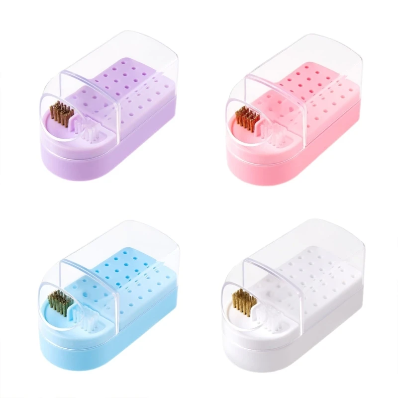 

30 Holes Art Drill Storage Box Drill Bits Holder Stand Display Drop Shipping