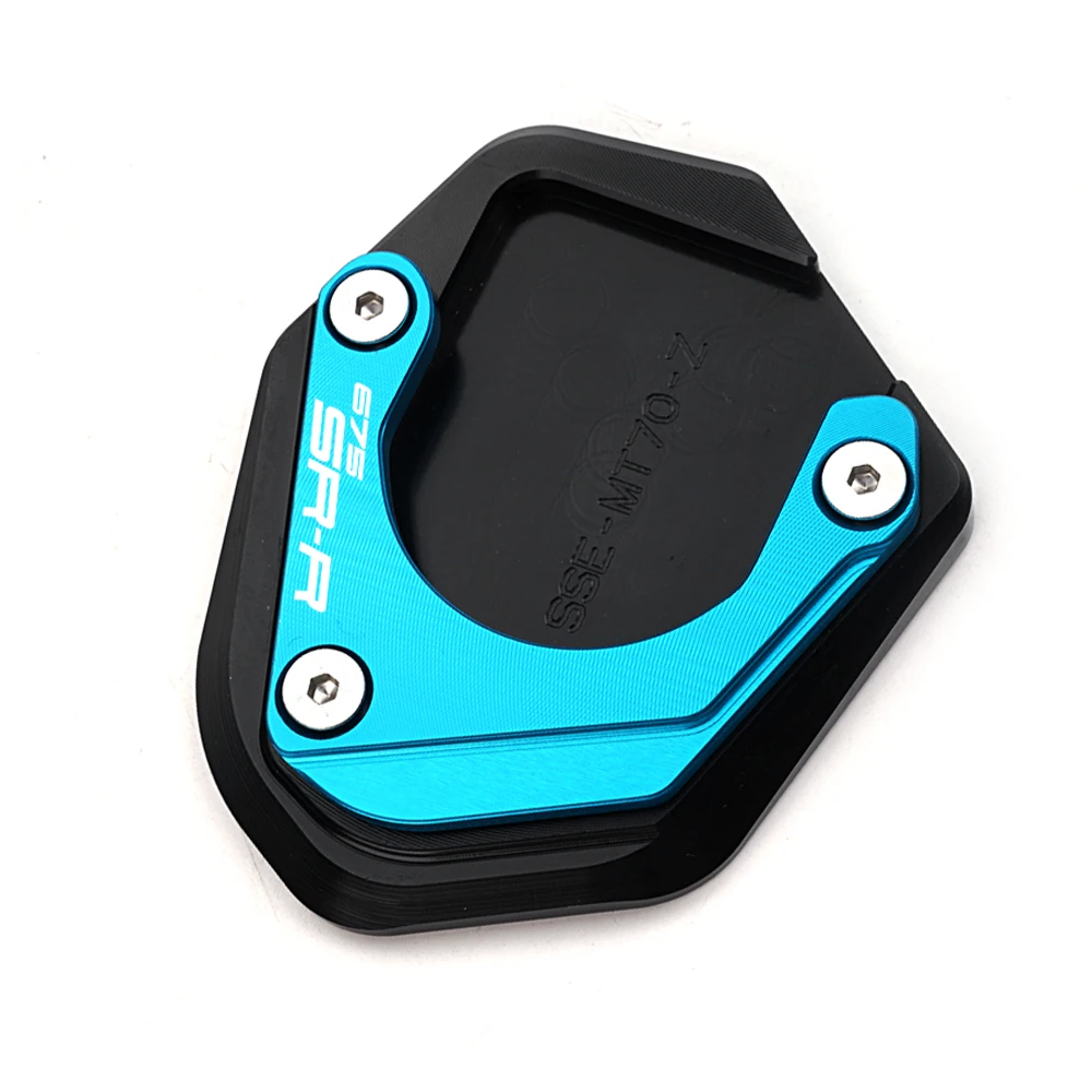 Für CFMOTO 675NK 675SS 675SR 675SR-R 675 SRR NK 2024 2025 2026 CNC Motorrad Seitenständer Erweiterungspad Kickstand Vergrößerungsplatte – Detail 10