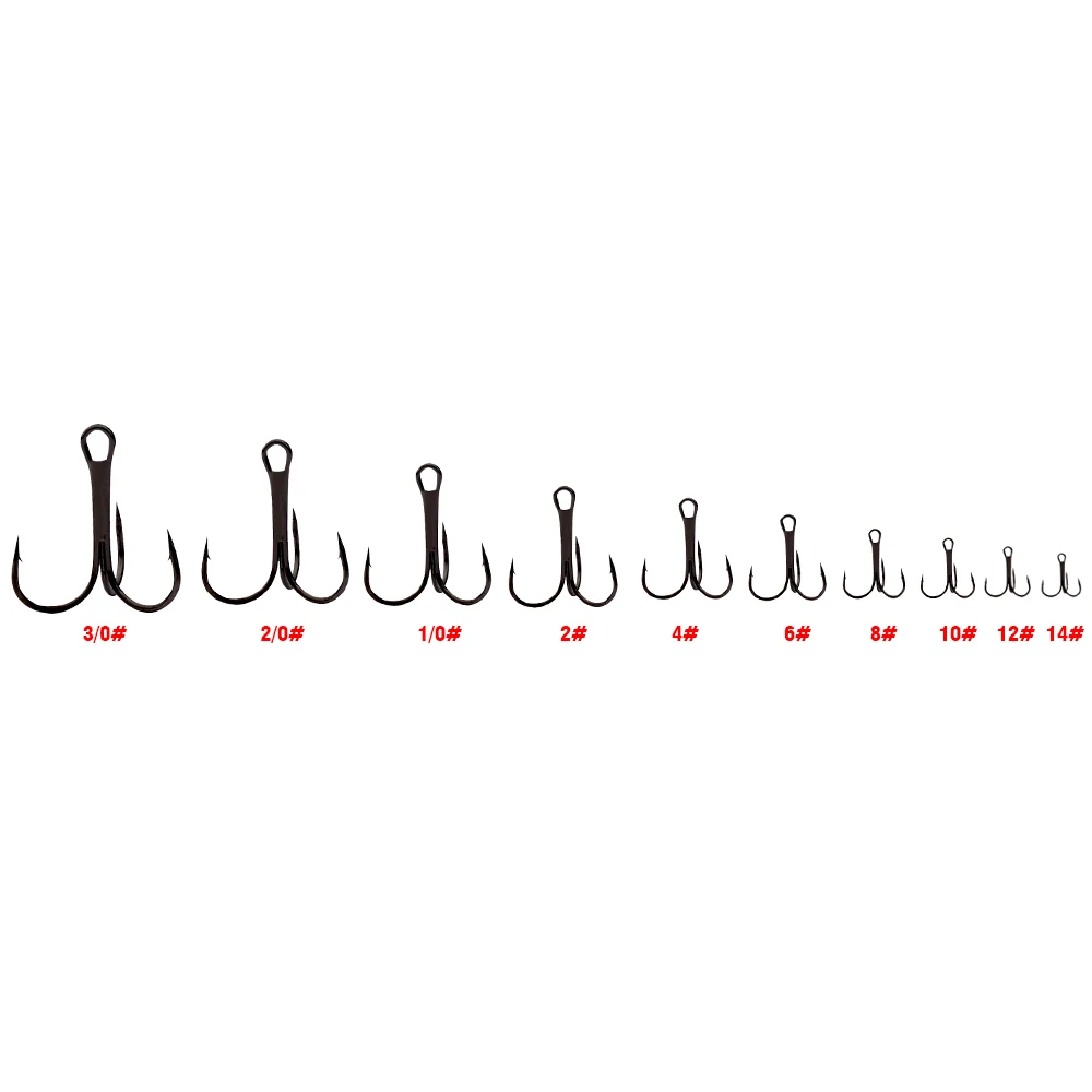 Treble Hooks Set 6