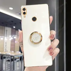 Supporto per anelli di placcatura elegante - Cover posteriore in silicone morbido