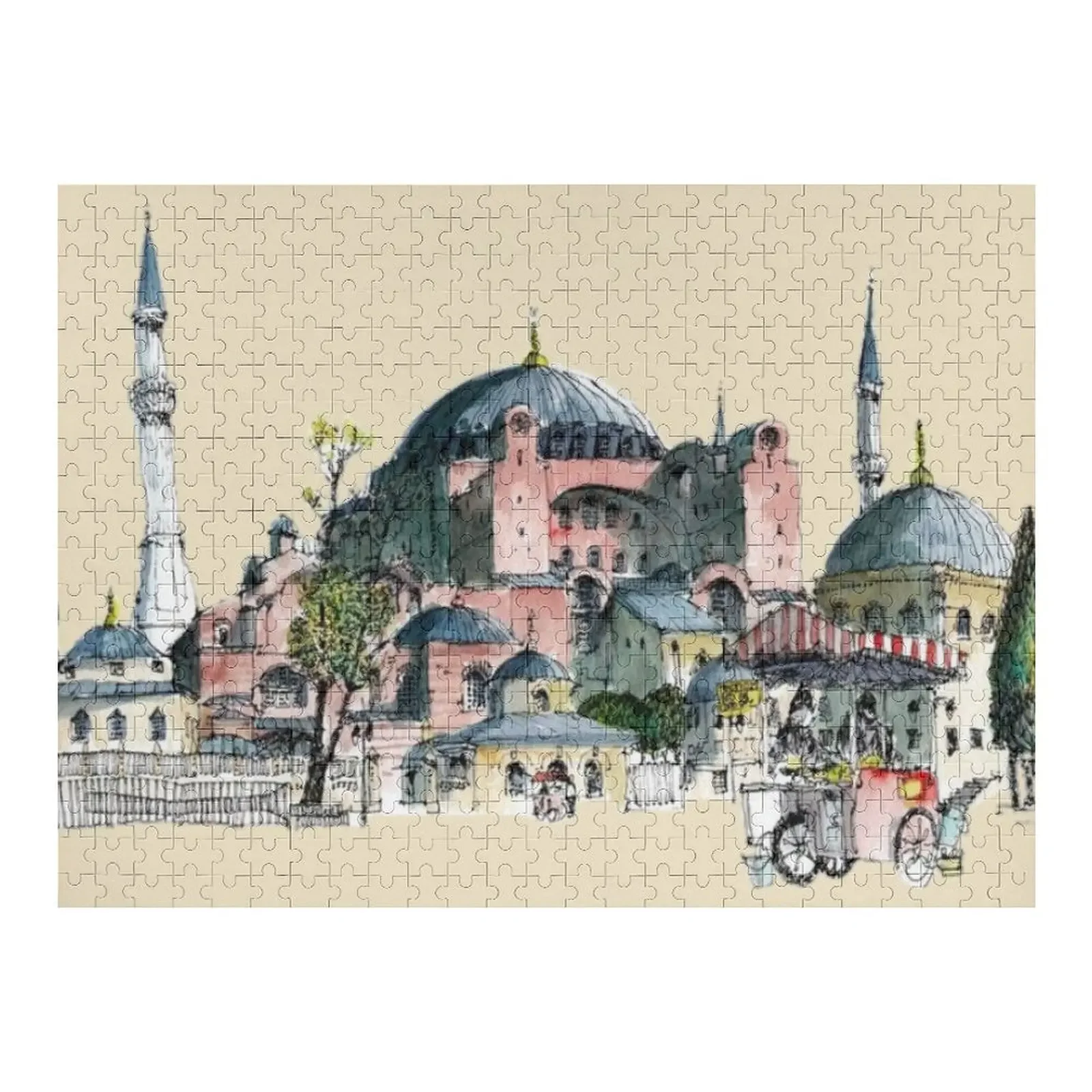 Hagia sophia 'aya sofia' Jigsaw Puzzle Custom Child Jigsaw Custom Puzzle tangolando sofia tosello