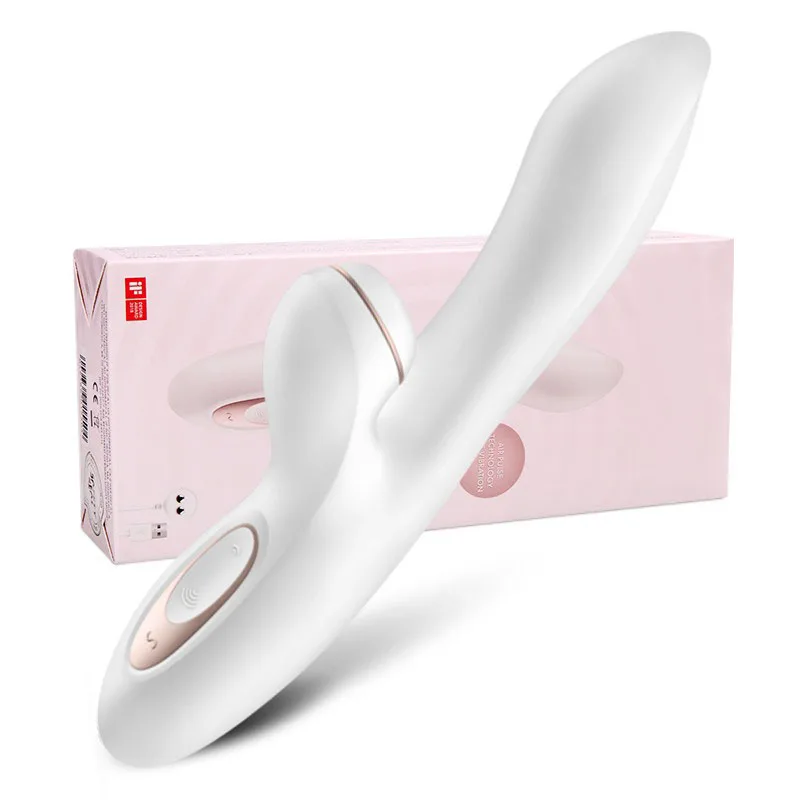 

Soft Powerful10-Speed Sucking Vibrators G-spot Clit Stimulation Silicone Vibration Nipple Sucker Dildo SEX Rabbit Vibrator Toys