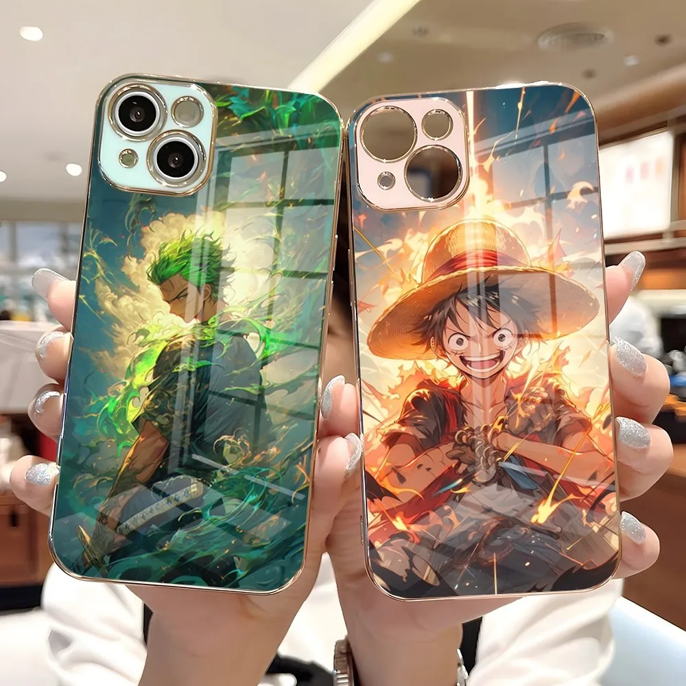 Custodia Per Telefono Pirate Monkey D Rufy Roronoa Zoro Per Samsung S24 S23 S22 S21 S20 S20Fe S10 Plus Custodia In Silicone Elettrolitico