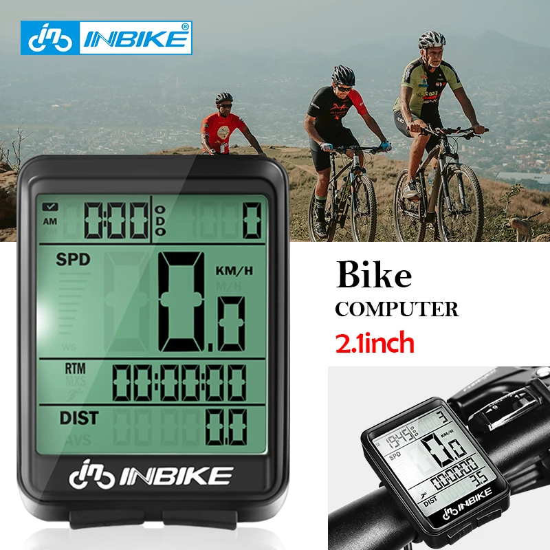 Inbike Bicycle Computer Speedometer Wireless Wired Waterproof Road Bike