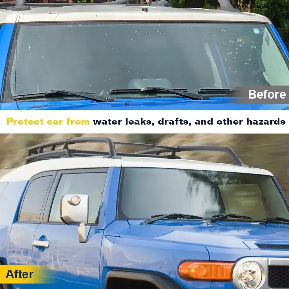 2007-2014 Toyota FJ Cruiser/GSJ15 용 상부 외부 몰딩 트림, 전면 상단 윈드실드, 75503-35061-A0