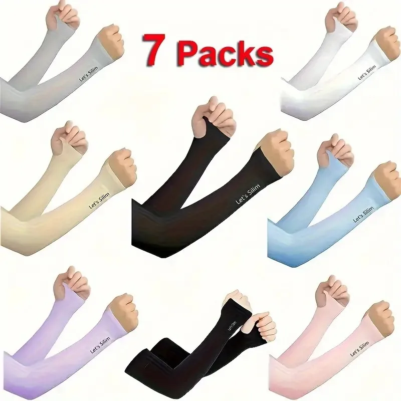 Fishing Arm Sleeves Sports Sleeve Spring Summer Sun UV Protection Hand Cover Cooling Warmer for Running Fishing Cycling