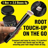 Hairline Powder With Brush Instant Black Root Cover Up Waterproof Hairline Shadow Powder Hair Concealer Coverage Eyebrow Powder