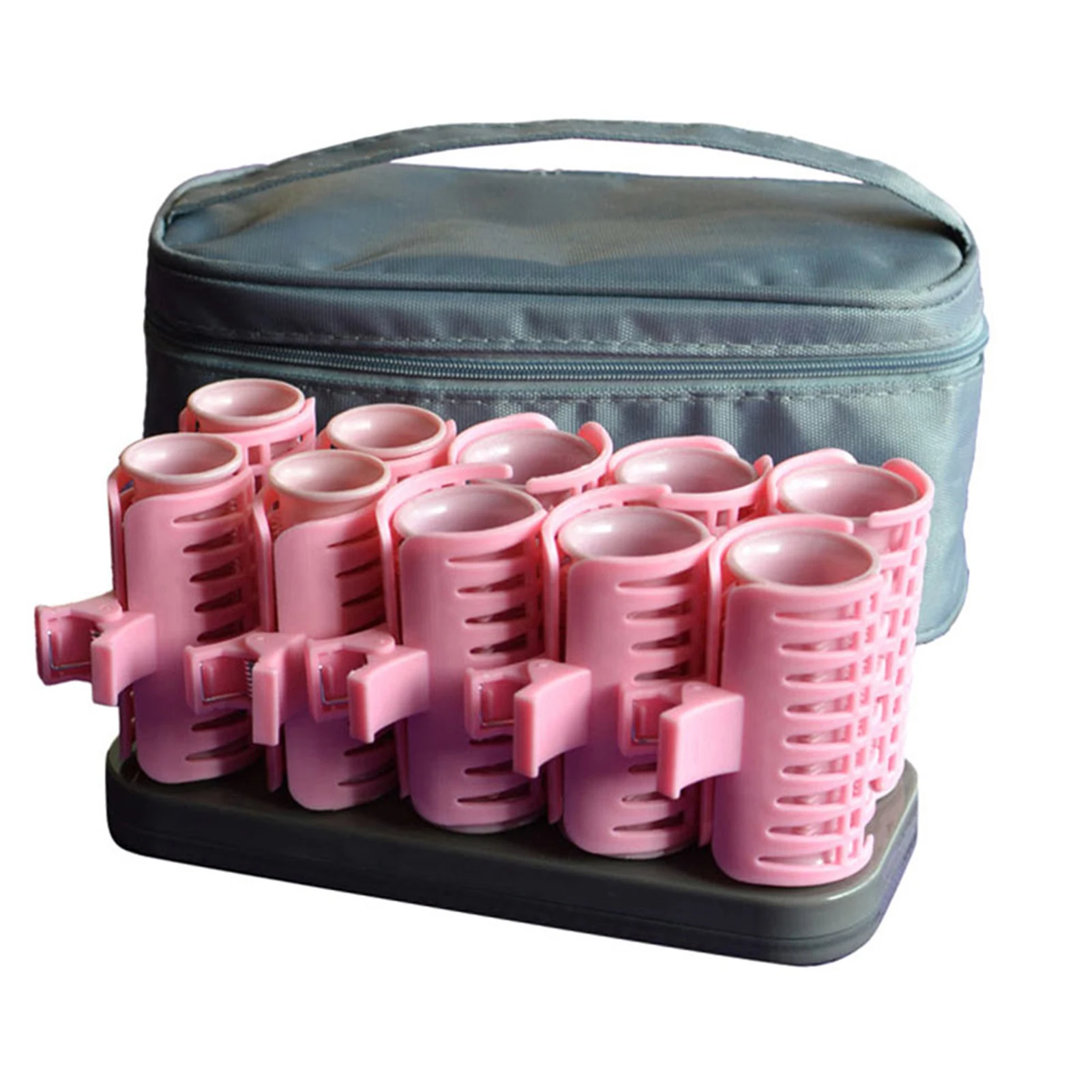 10PCS DIY Bangs Roller Electric Hair Curlers Do All Kinds of Different Hairstyles Hair Roller for Home Outdoor Indoor Use