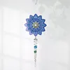 Wind chime mandala 3D rotating wind chime wind turns home garden pastoral gradient decoration creative hanging ornaments 1