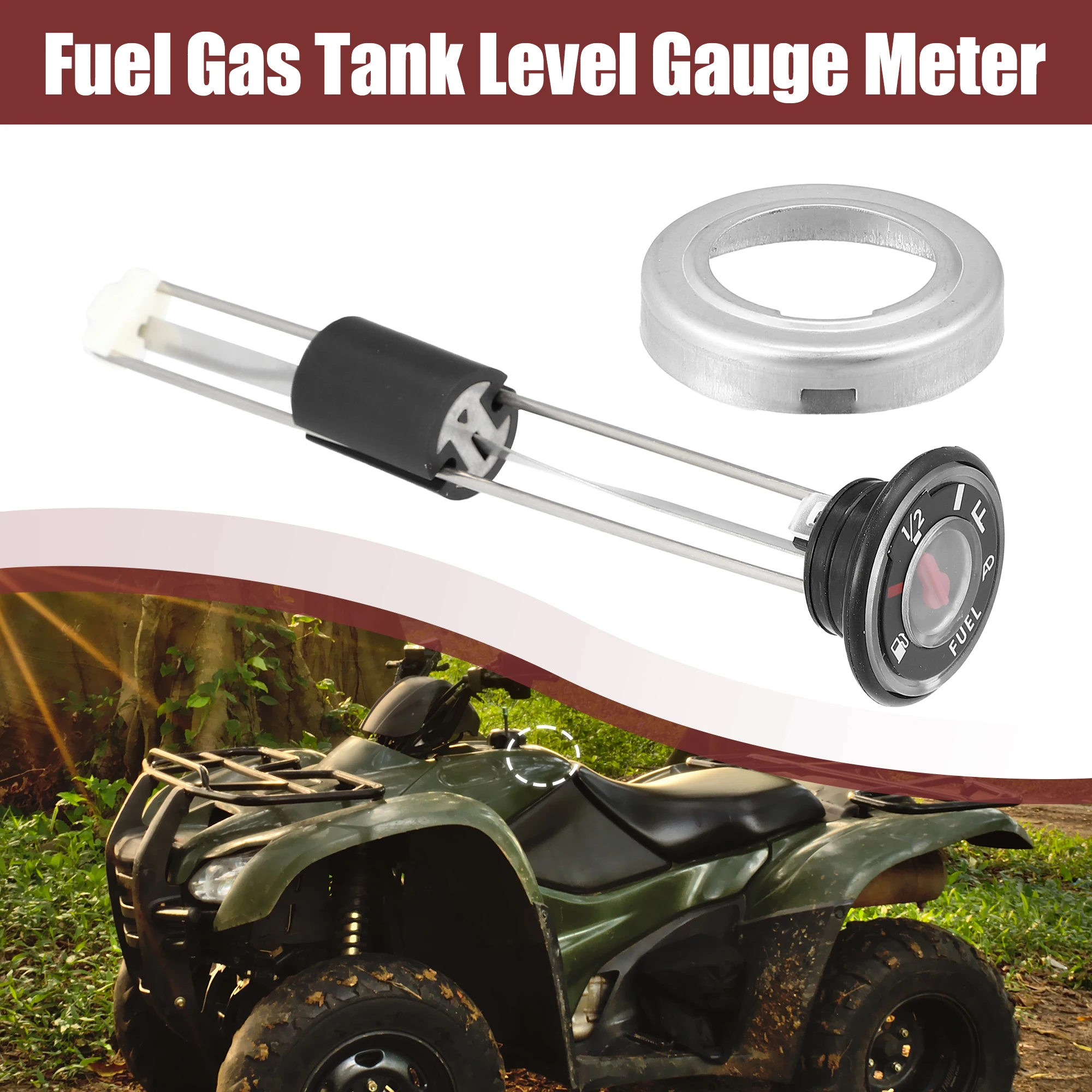 

Motoforti ATV Fuel Gas Tank Level Gauge Meter w/ Cap for Kawasaki Bayou 220 250 300 400 KLF for Prairie 300 400 KVF 52005-1121