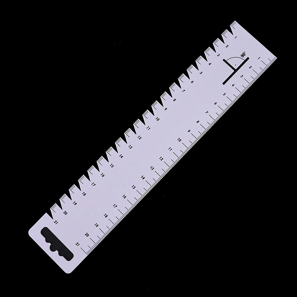 2PCS Sewing Patchwork Ruler Kit 230*40*0.64mm Ultrathin Soft Sewing Tools Quilting Handmade 21cm Gauge Patchwork Ruler