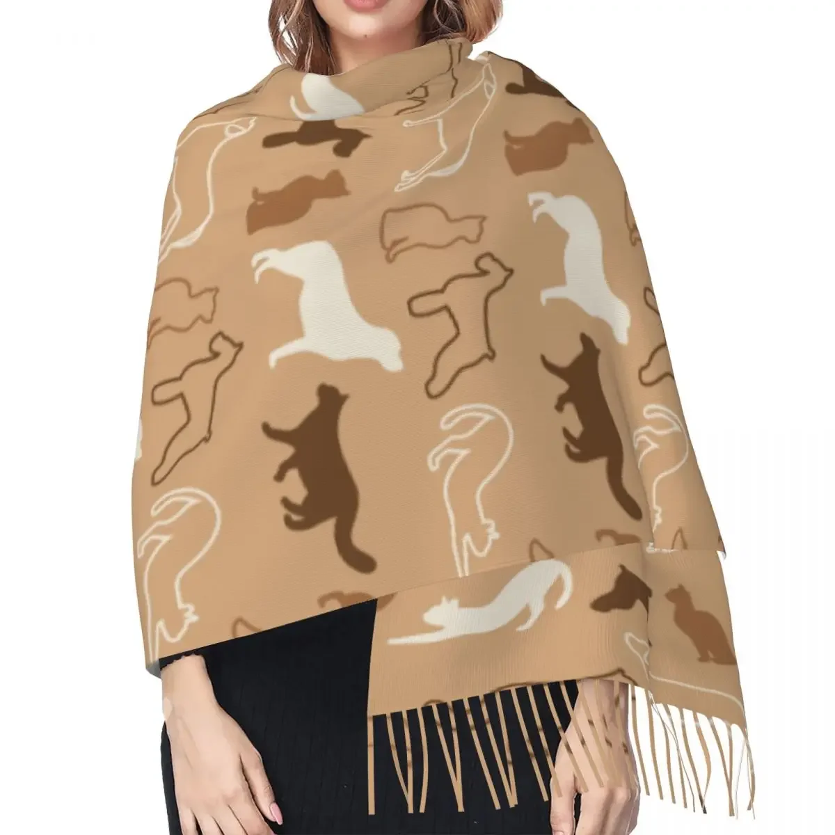 Рисунок 4 - Забавные силуэты кошек и собак