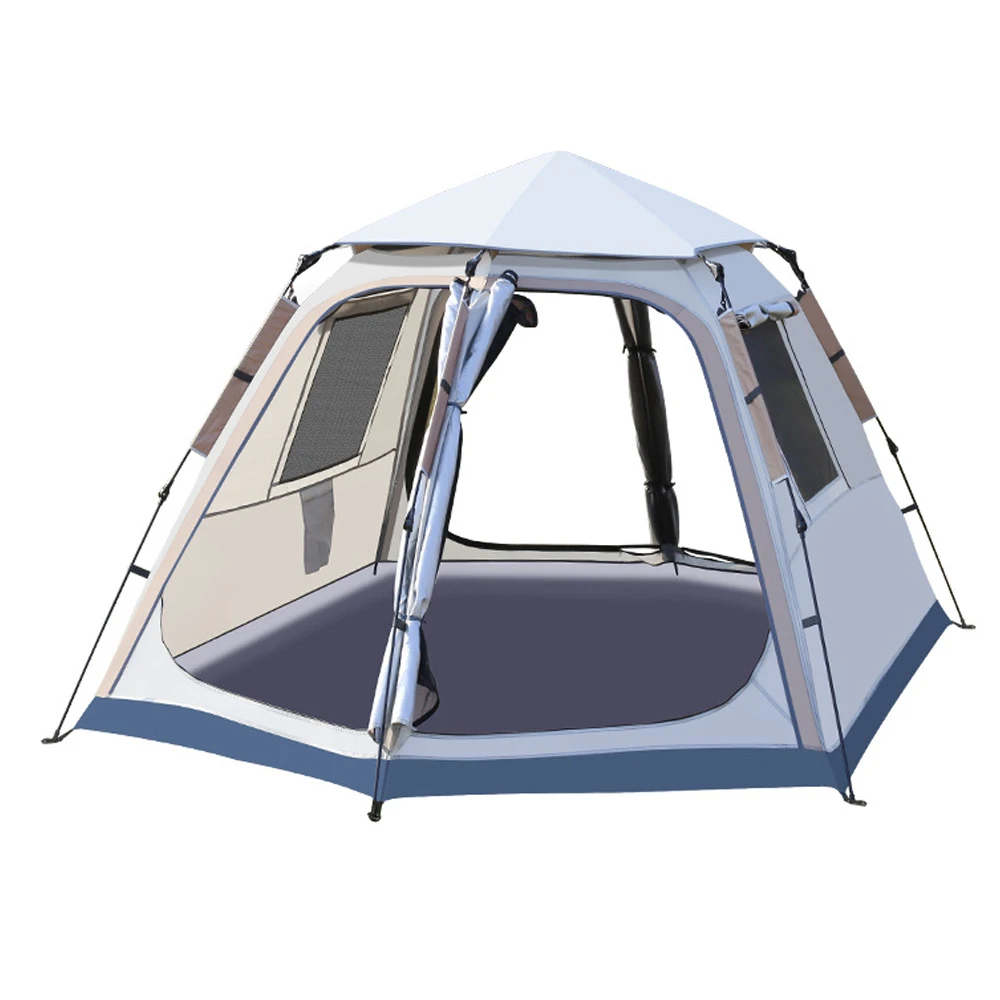 

Automatic Quick-opening Tent Portable Camping Tent Rainproof Sunshine-proof Shelter for Outdoor Fishing Self-driving Travel