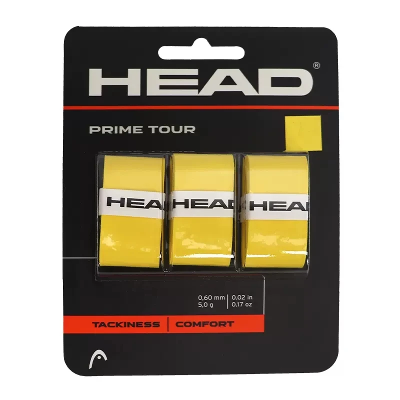 HEAD Prime Tour Tennis Overgrip Non-slip Adhesive PU Tape Wrapping Handle Special Strap