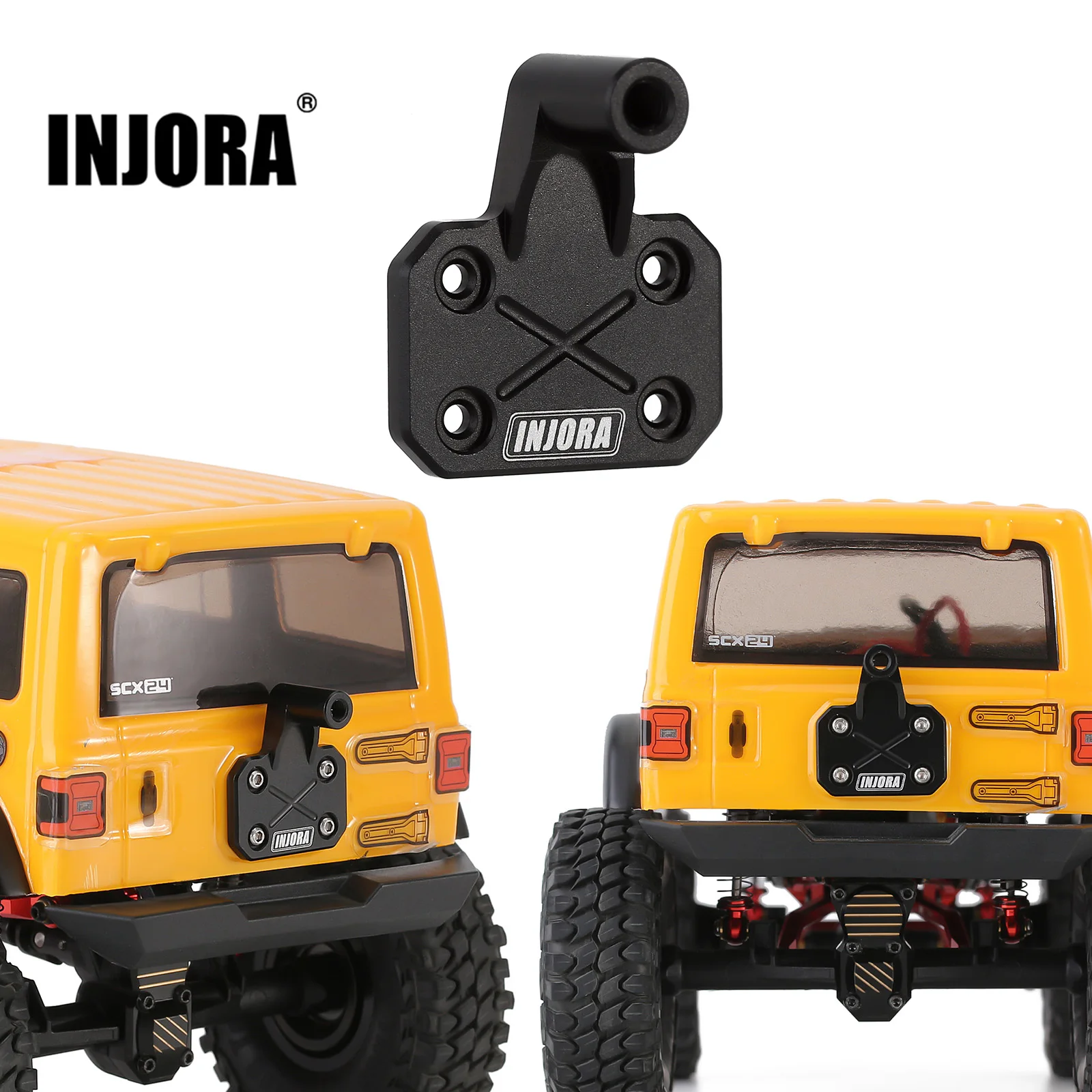 Стальной центральный привод INJORA для 1/24 RC гусеничного осевого SCX24 AXI00002 JLU AXI00001 C10