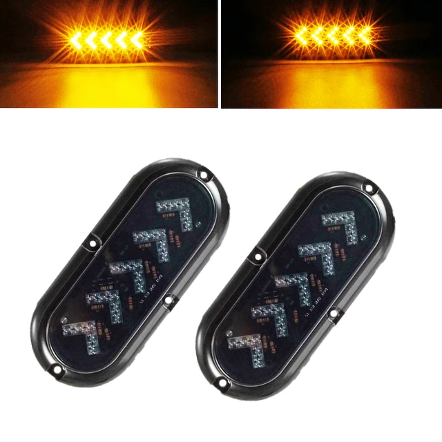 Feu Arrière Remorque Led 12/24V Flèche Dynamique