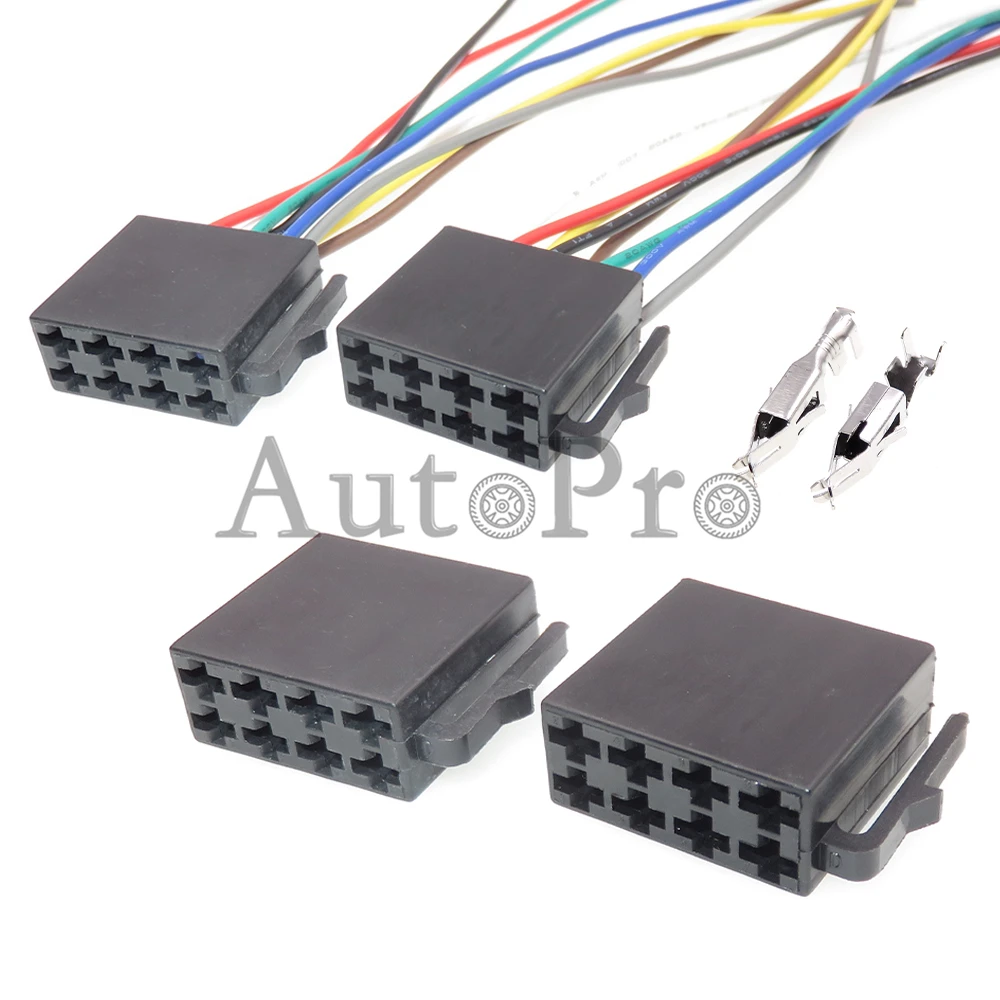 

1 Set 8 Hole Auto Plastic Housing Unsealed Starter Plug High Quality Car Electrical Connector Automobile Wire Cable Socket