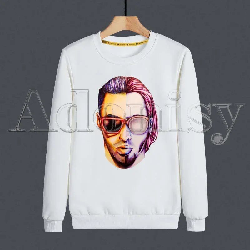 Sweat à Capuche Imprimé PNL World Chico - Coton Confortable Unisexe Pour Ado Et Adulte - Style Hip-hop Automne/hiver