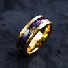 Tungsten Rings For Men Women，Personalized Shining Ring，Fashion Versatile Pair, Free Engraving