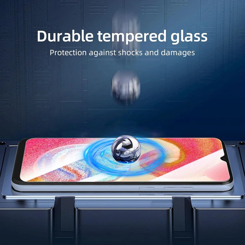 HD Crystal 9H Tempered Glass Screen Protector Film - Transparent and Protective Phone Glass