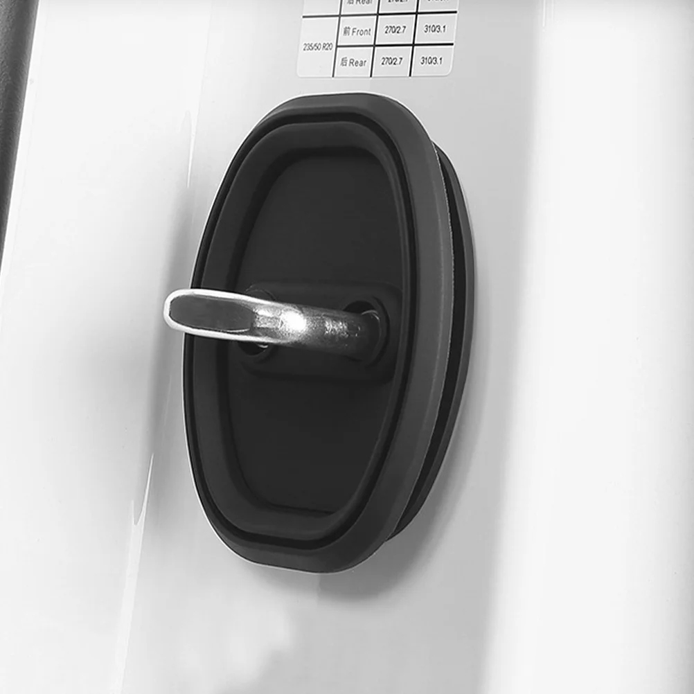 

Амортизирующая прокладка для автомобильной двери, защелка, защитная крышка, защитное украшение, силиконовые замки для автомобильных дверей, стопор для защиты