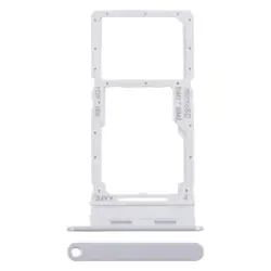 Dual SIM & Micro SD Card Tray Holder (Silver)