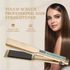 Professional Hair Straightener Touch Screen Flat Iron Hair Straightening  Styling Tools MCH Wide Plate Keratin Hair Straightener 2
