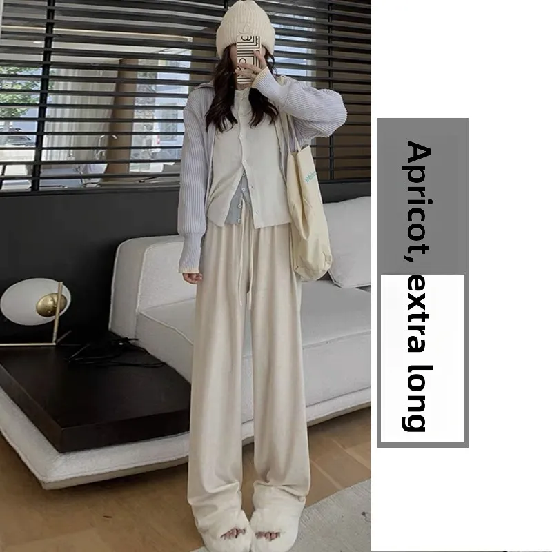 [solid color] apricot [extended length] suitable for height 165-173cm