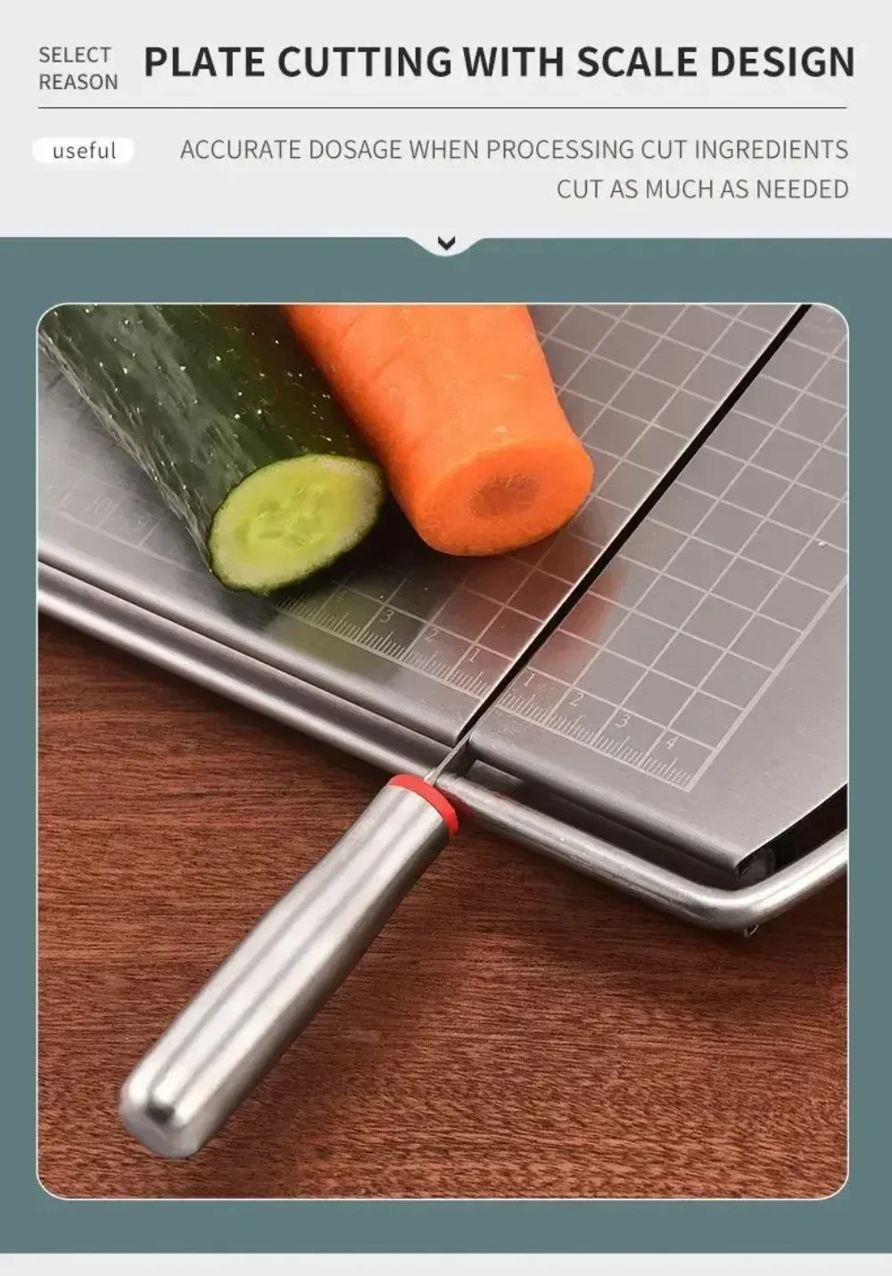 Description Picture 6 of itemCheese Board with Wire Cutter 5.5 Inch Stainless Steel Cheese Slicer Cutter Cheese Wire Cutter with Serving Board