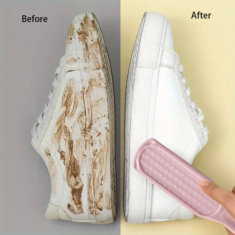 1Pcs Multifunctional Cleaning Brush Soft-bristled Shoe Brush Clothes Brush Shoe Clothing Board Brush Shoe Cleaner 5