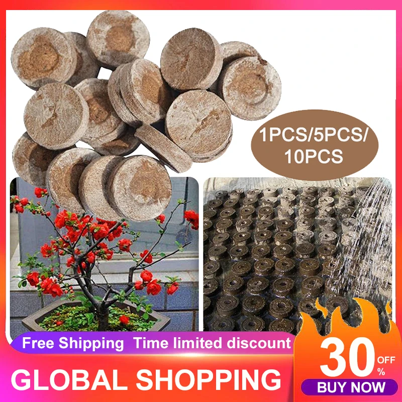 30mm Jiffy Peat Pellets Seed Starting Plugs Pallet Seedling Soil Block Poe Operations To Improve Efficiency
