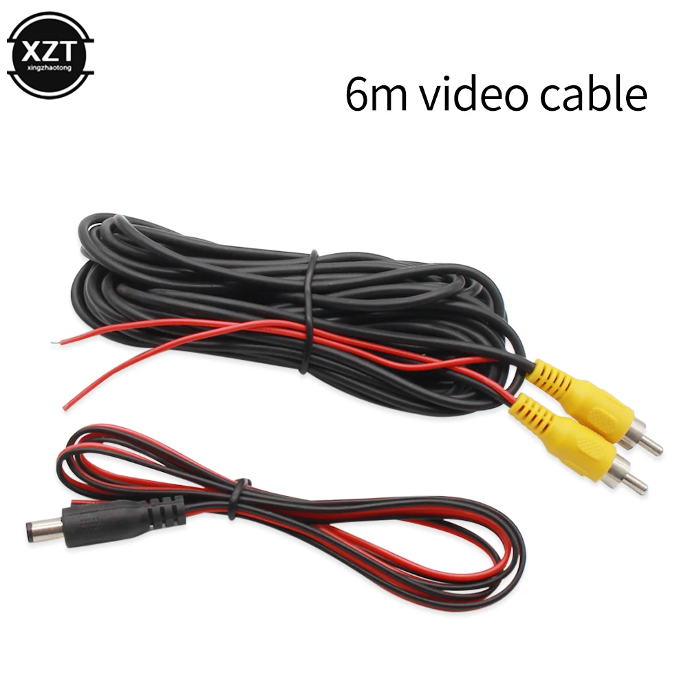 PNGKNYOCN 6M RCA Video Cable With Trigger Wire – Backup Camera Extension For Car Monitor & Rear View Setup - View #9