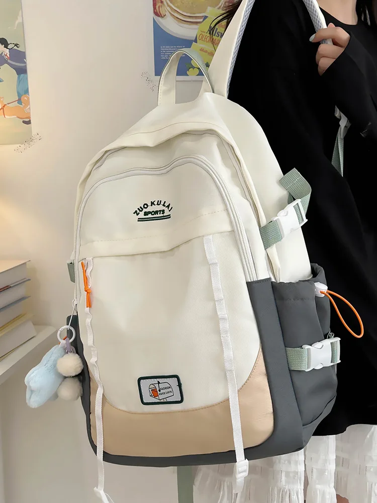 여성용 일본 배낭 대용량 십대 청소년 배낭 소녀 학교 배낭 캠퍼스 배낭 캐주얼 여행