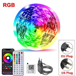 Vibrant Rhythm Sync Smart LED Strip Lights - Colorful Ambiance Lighting (US Plug)