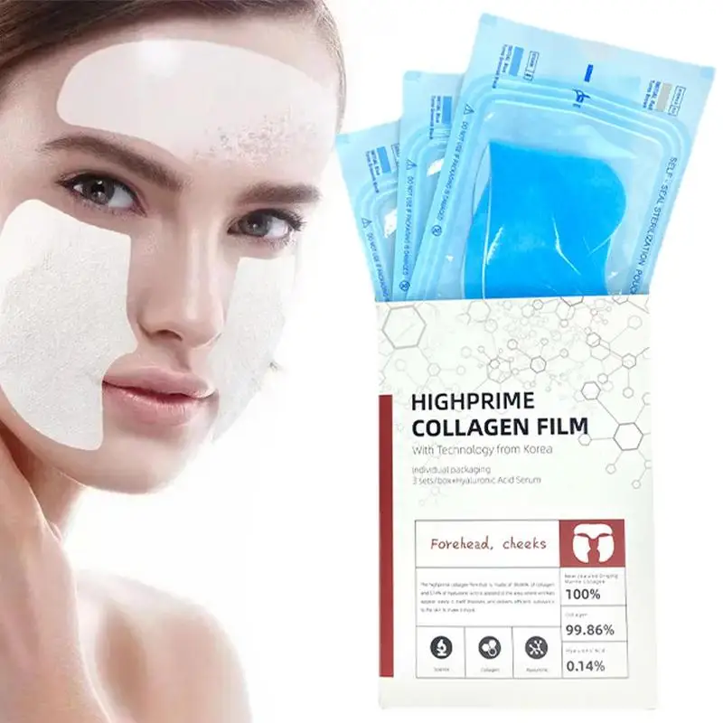 

Collagen Soluble Film Highprime Hydrolyzed Anti Aging Moisturizing Mask Remove Dark Circles Firming Lifting Gel Korea Skin Care