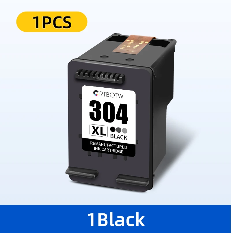 Cartuccia d'inchiostro 304XL di ricambio per stampante HP 304 HP304 compatibile Deskjet 2600 3700 5000 serie 2620 3720 3755 5010 5055 Envy