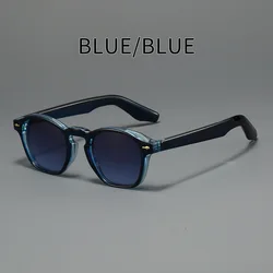 Sun Reading Glasses | Retro Blue Light Blocking Gradient Readers | Unisex UV400 Outdoor Sunnies - +400 (D - 4)