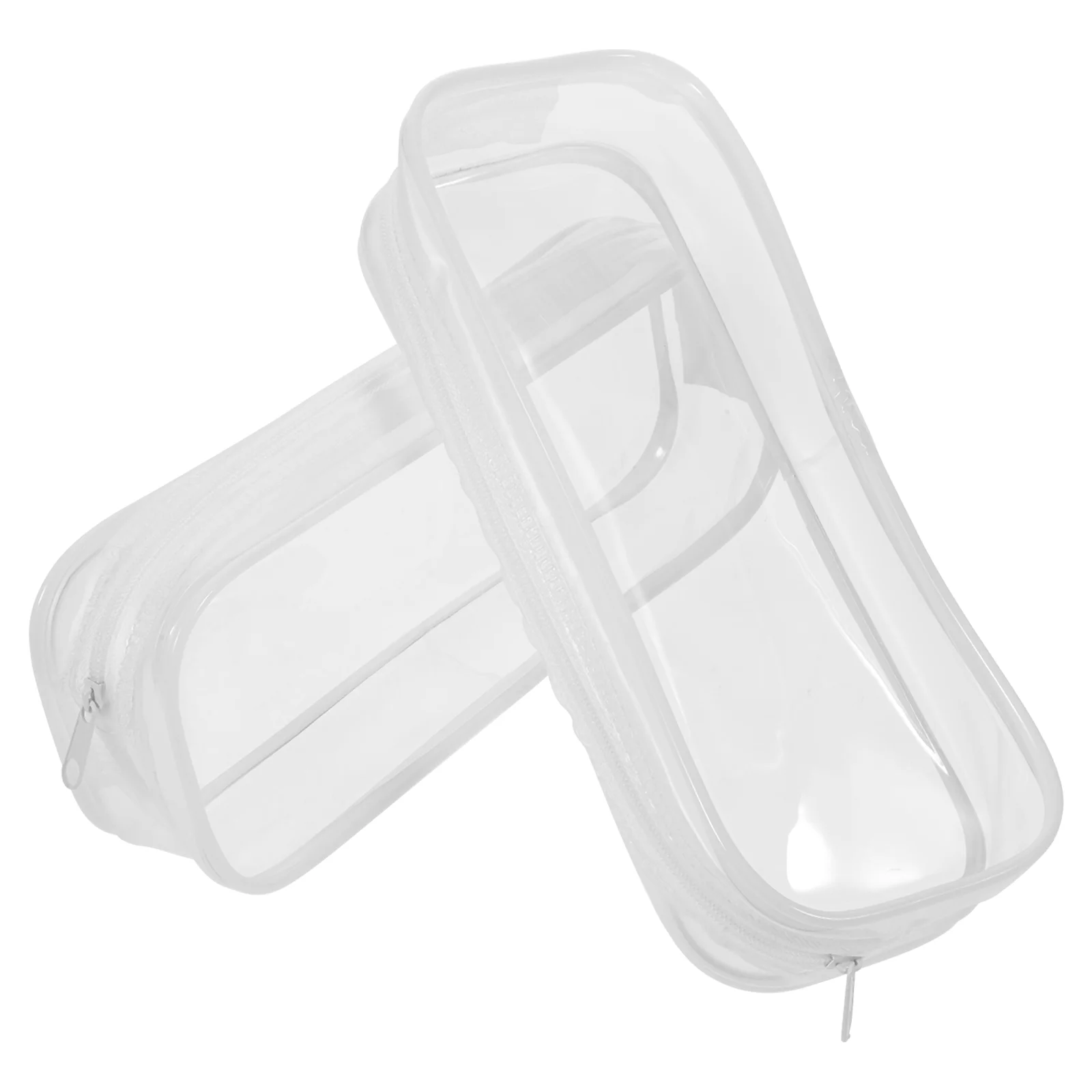 

Прозрачный карандаш, яркая маленькая сумка, органайзер на молнии, Большой Вместительный контейнер, декоративные канцелярские принадлежности, многофункциональный