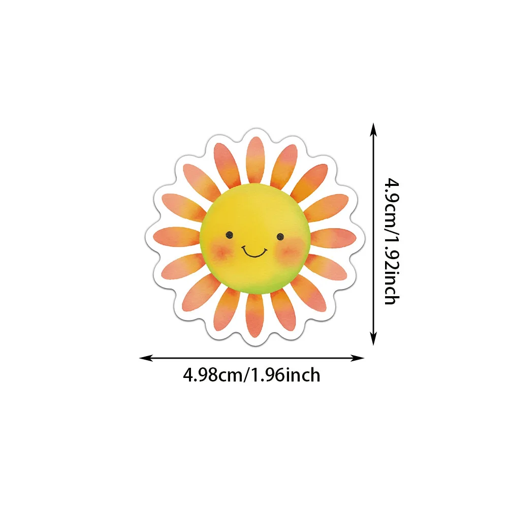 50PCS Spanish Inspirational Stickers - Cute & Exquisite Waterproof Designs