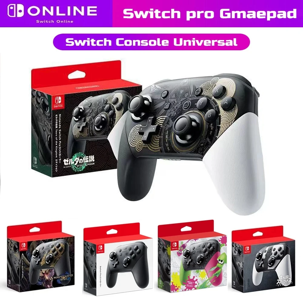 

Wireless Bluetooth Gamepad For Nintend Switch Accessories Pro Controller Joystick For Switch Game Console With 6-Axis Handl