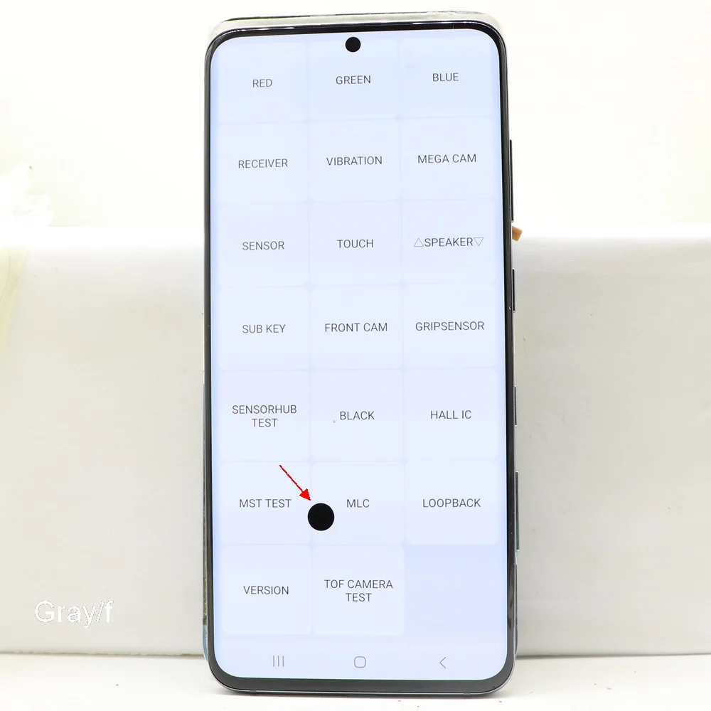 Pantalla LCD con defectos para Samsung Galaxy S20 AMOLED G980 G980F G981F/DS, reemplazo de digitalizador de pantalla táctil
