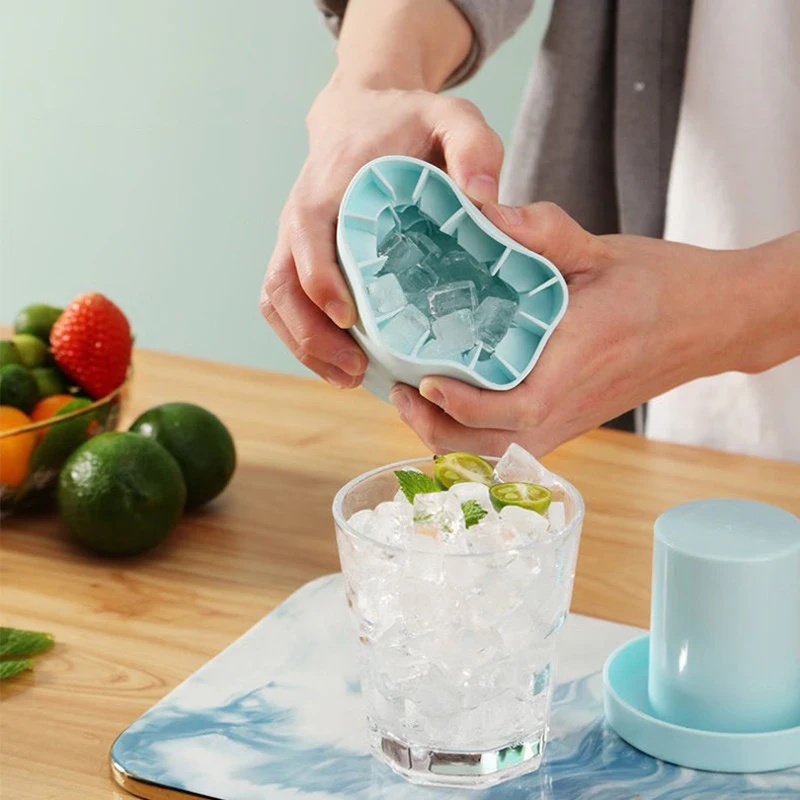 

Cylinder silicone ice cube mold quickly freeze silicone ice maker ice cup creative cylinder ice bucket whiskey beer maker