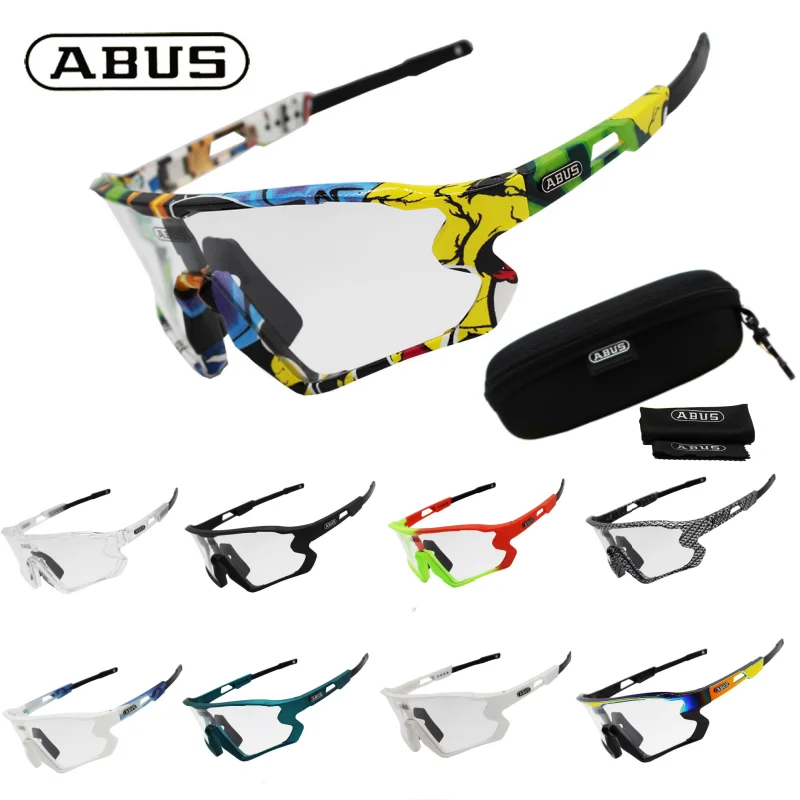 ABUS Photochromic Sports Cycling Glasses 1