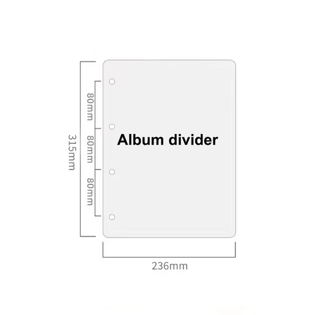 Album Divider 2sheet