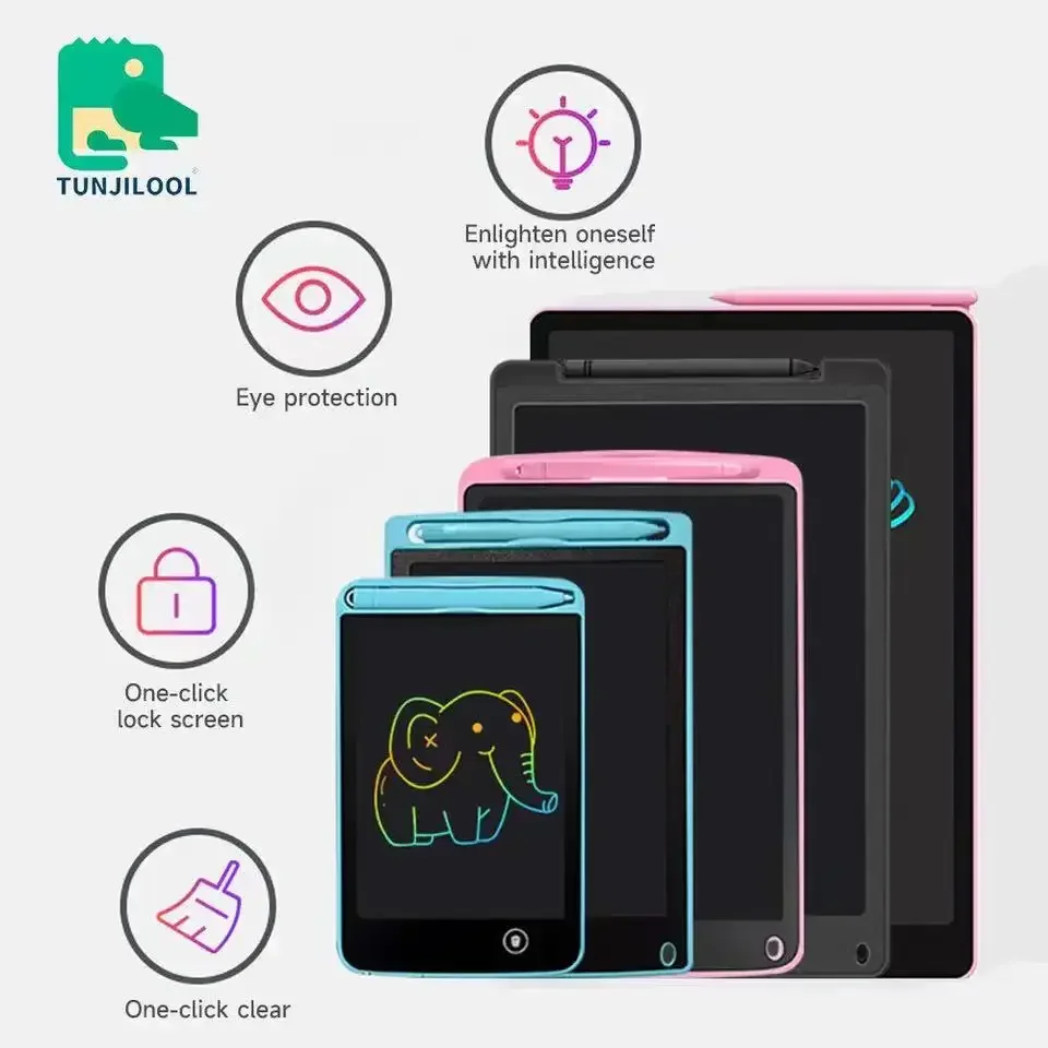 Children Electronic Drawing Board 12 Inch LCD Writing Tablet Drawing Montessori Educational Toys Drawing Toys Kids Boys Gifts 6