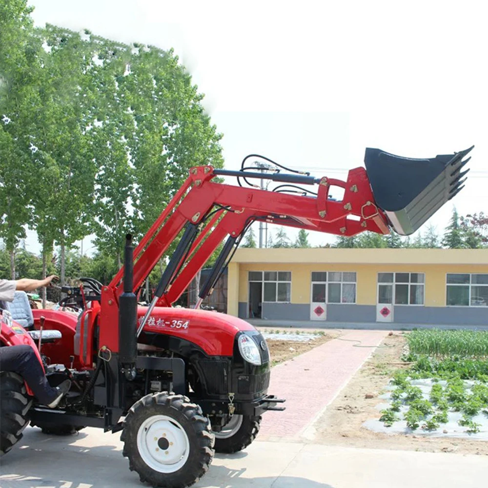 Trattore Di Alta Qualità Con Terna Semovente A Benna Anteriore 35Hp